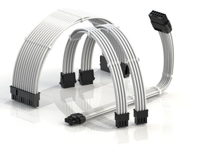 LINKUP AVA front packaging showing white sleeved cable kit and components benefits clean build