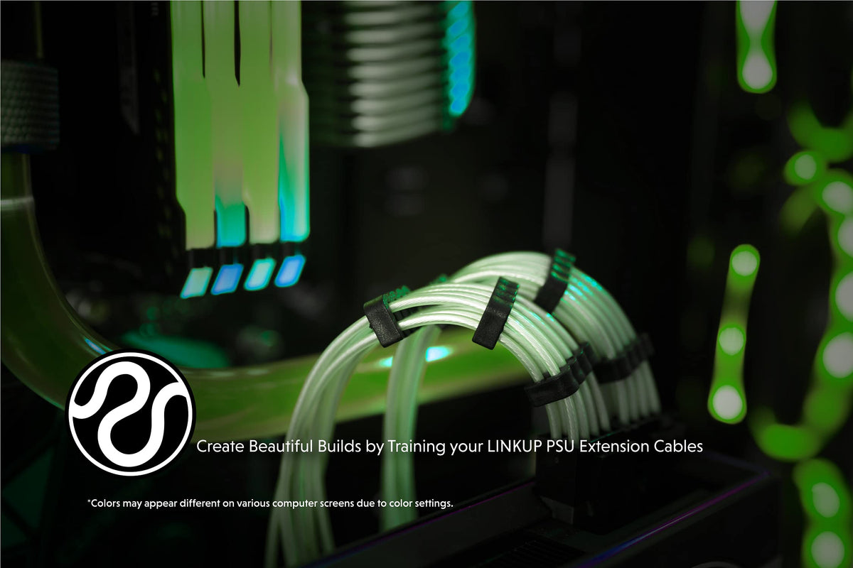 LINKUP cable combs and accessories displayed for organized, pro-level cable alignment