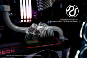 LINKUP 24-pin motherboard cable ensures broad compatibility for full systems.