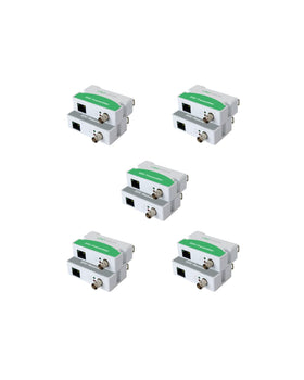 LINOVISION PoE Over Coax converter front view for IP CCTV upgrades