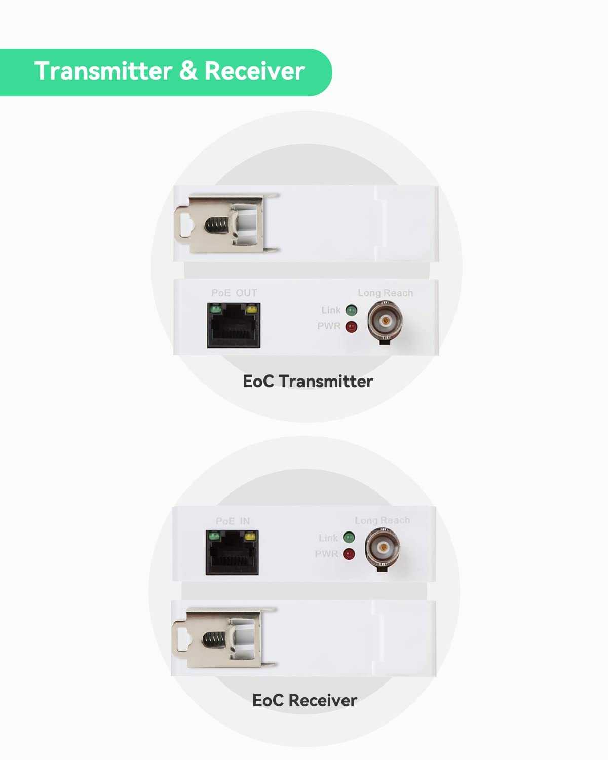 LINOVISION PoE Over Coax in elevator cart setup demonstrates IP upgrade