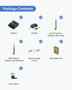 LINOVISION RUT241 US Version deployment-ready for IoT and M2M solutions.