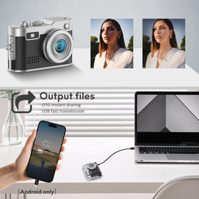 LinSewsy built-in LED fill light improves low-light shots