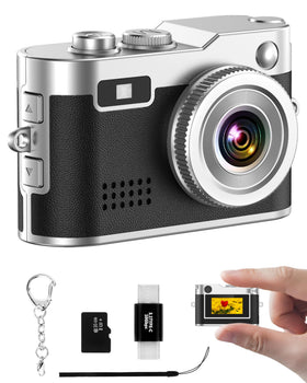 LinSewsy mini keychain camera front view for on-the-go recording