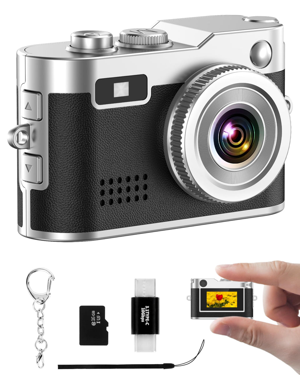 LinSewsy mini keychain camera front view for on-the-go recording