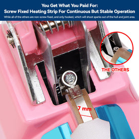LinsnField Sealer Pro sealing edge close-up with precise 7-mm seal