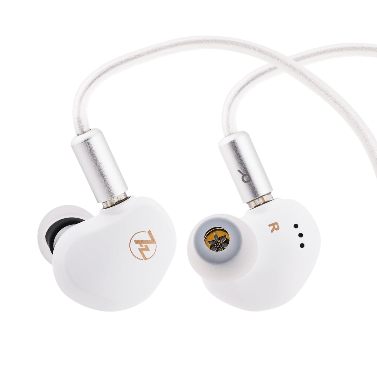 Linsoul 7HZ G1 front packaging showing included accessories and earbuds benefit clarity
