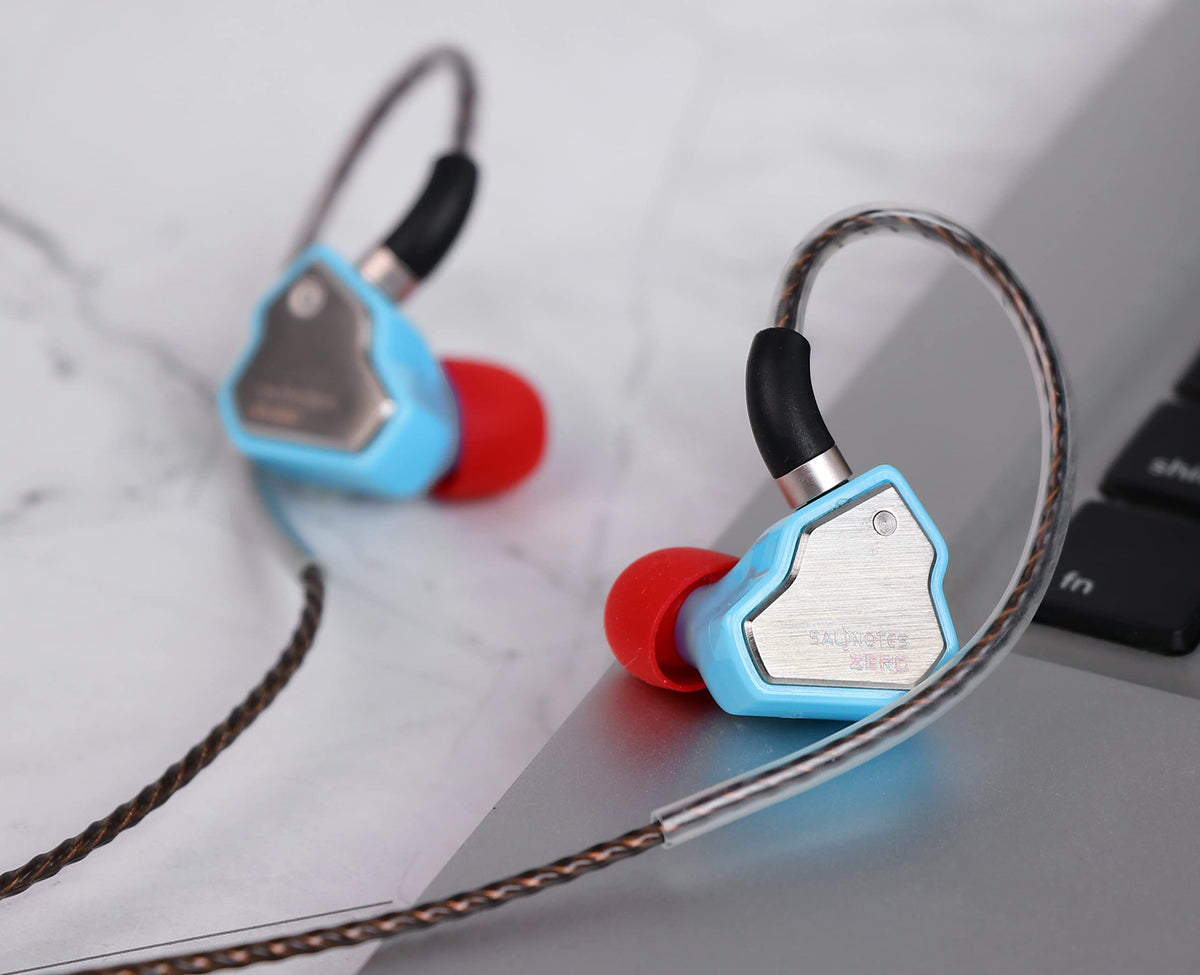 Linsoul Salnotes Zero blue accents highlight premium design