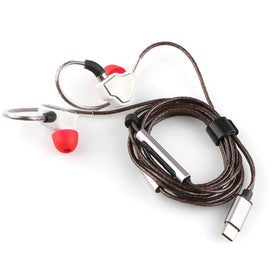 Linsoul Salnotes Zero driver detail showing 10mm metal composite diaphragm for clearer sound