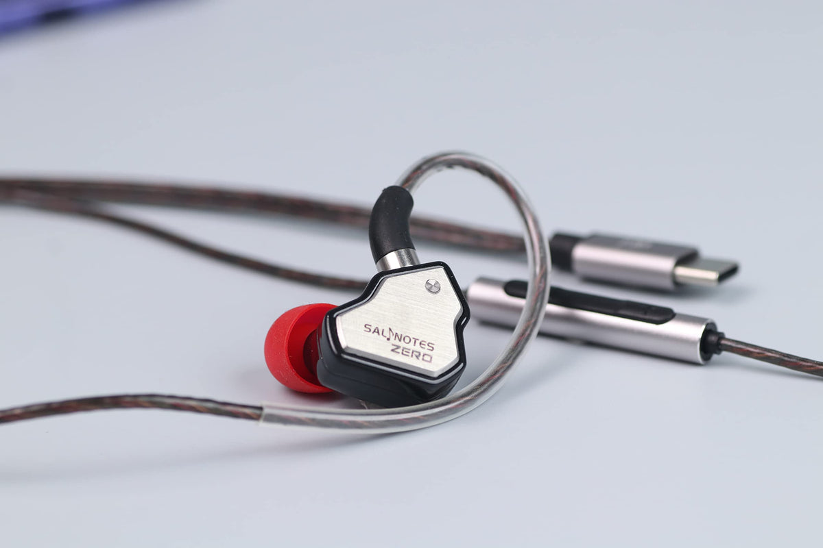 Linsoul worn in-ear lifestyle shot showing secure fit and comfortable listening