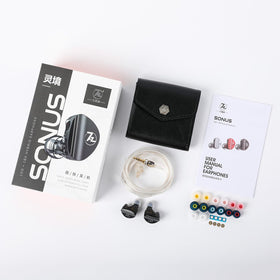 Linsoul 7HZ Sonus black outer shell design complements portability.