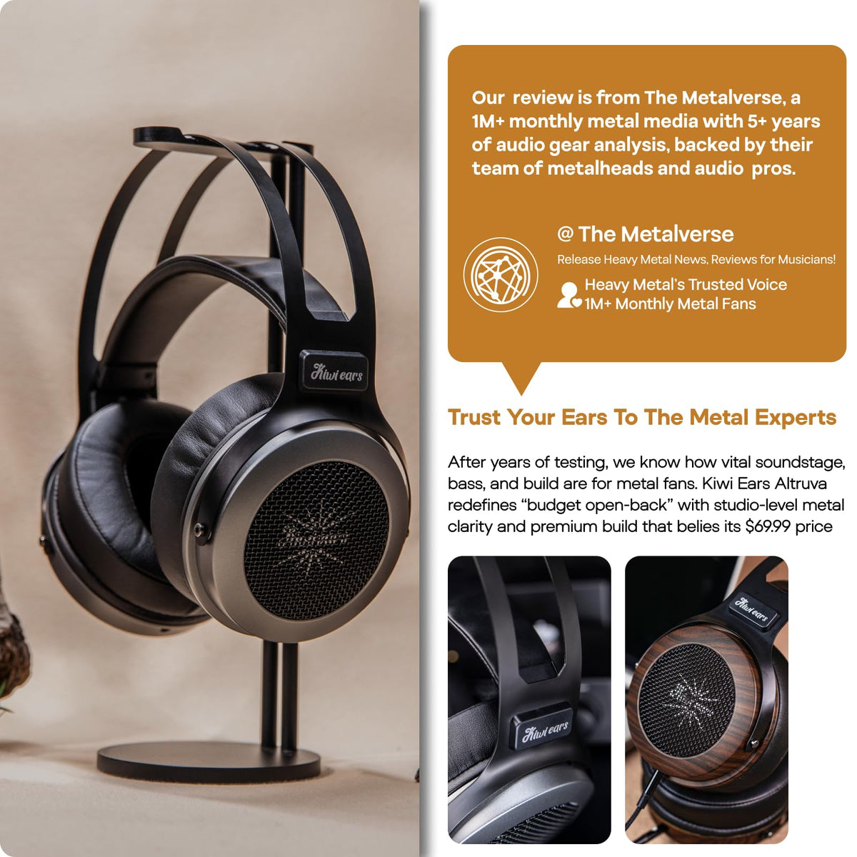 Linsoul Altruva studio-monitor sound profile for accurate listening.