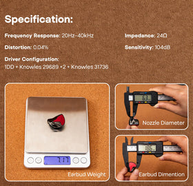 Linsoul Arete II in-ear fit demonstrating secure, comfortable wear.