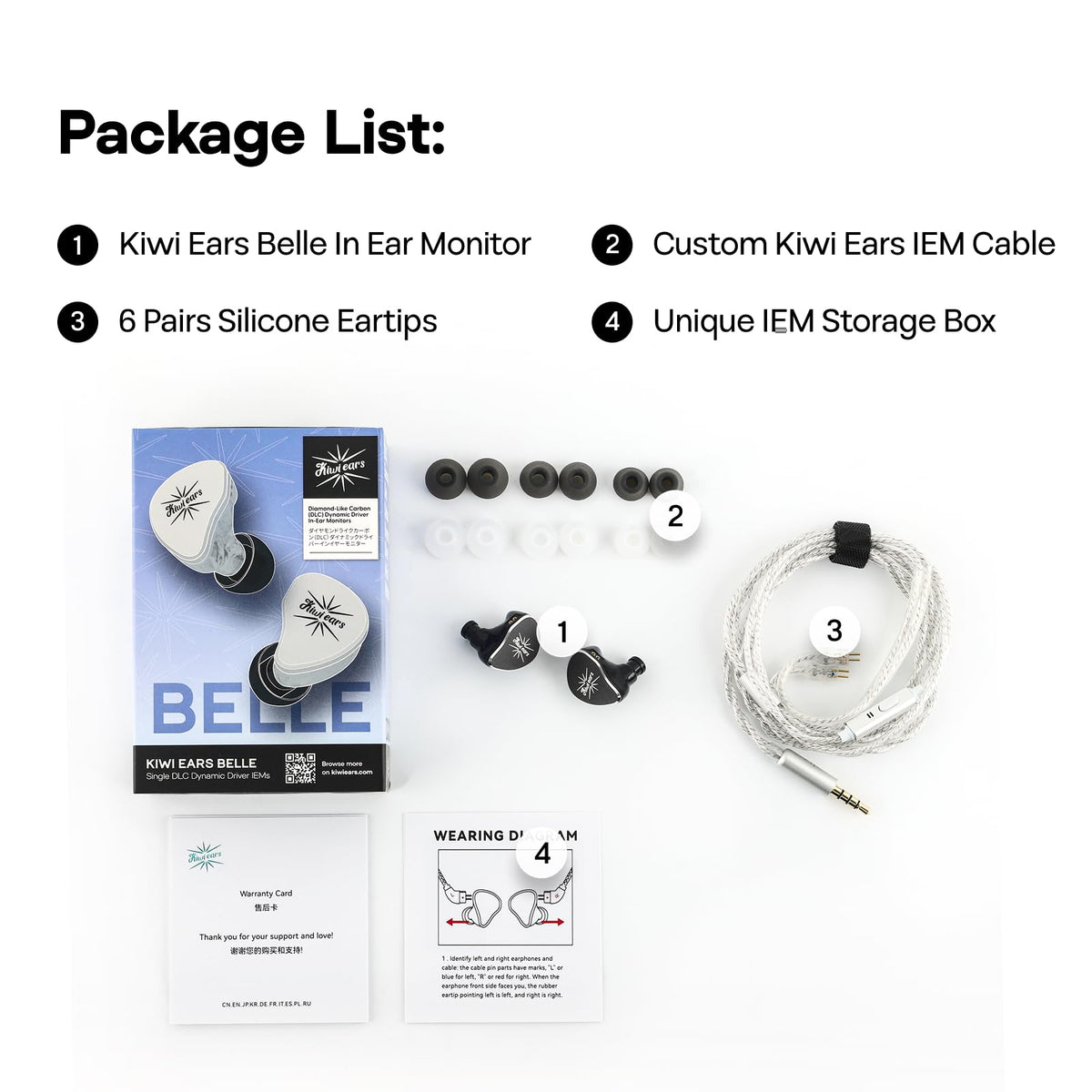 Linsoul Belle carrying case and accessories image showing portability and organized storage