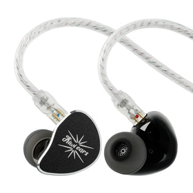 Linsoul Belle front view showing sleek CNC faceplate and ergonomic shell for comfort