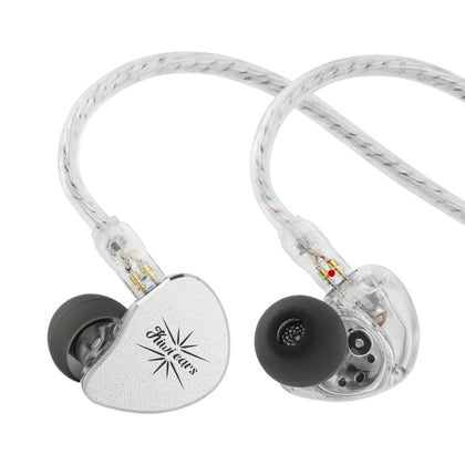 Linsoul Belle front view showing metal faceplate and ergonomic shell for durable comfort