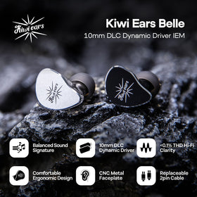 Linsoul Belle CNC metal faceplate close-up highlighting durable finish and stage-ready build