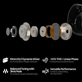 Linsoul Belle silver-plated cable detail displaying improved conductivity for clearer highs