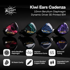 Linsoul Cadenza 10mm beryllium driver close-up delivering tighter bass impact