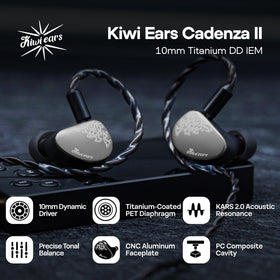 Linsoul Cadenza II aluminum faceplate close-up highlighting premium finish