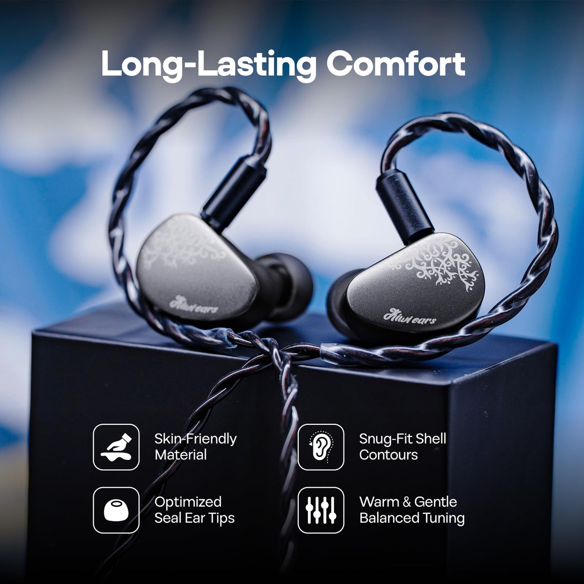Linsoul Cadenza II shell texture demonstrating comfortable, durable material