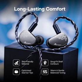 Linsoul Cadenza II shell texture demonstrating comfortable, durable material