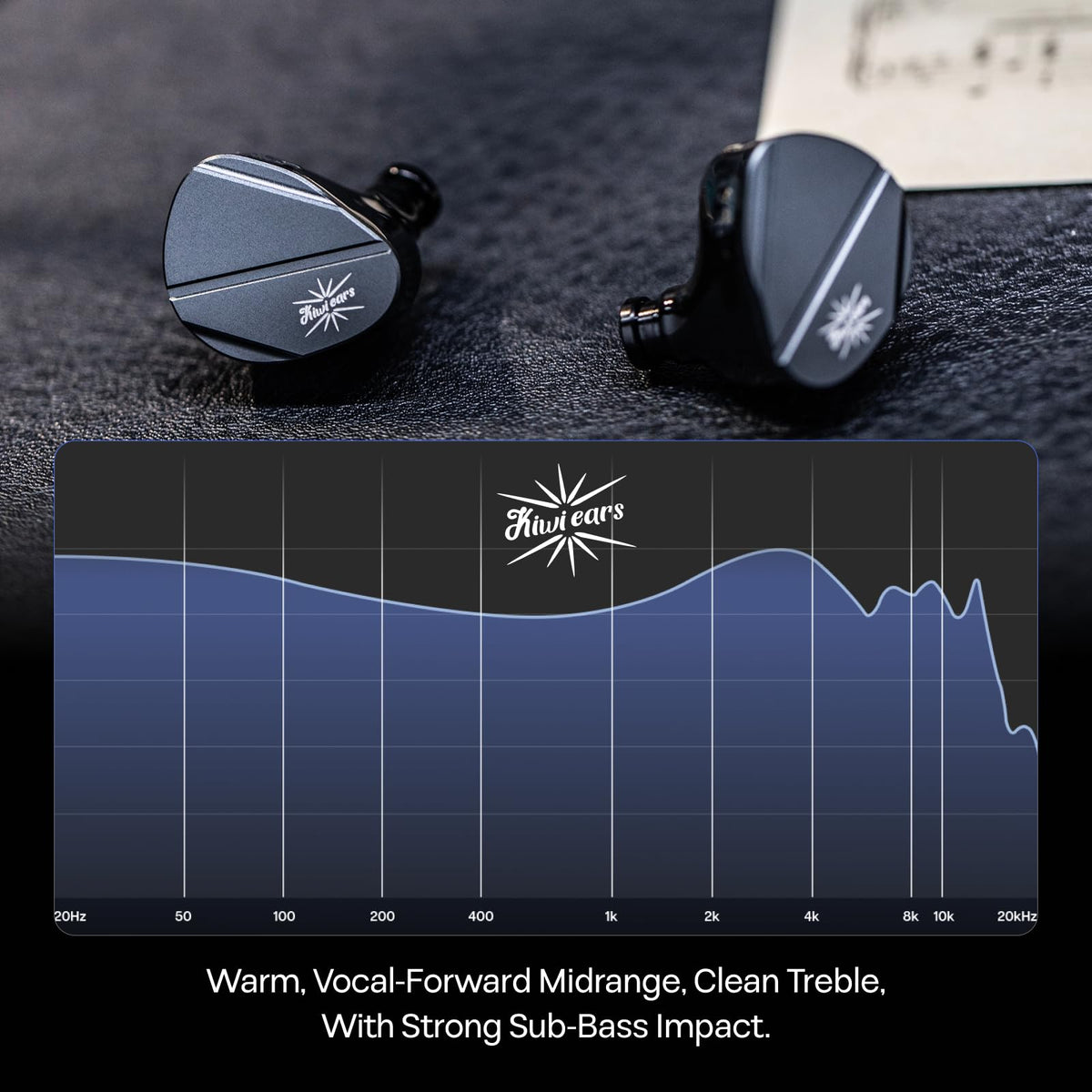 Linsoul Canta driver ports detail showing hybrid driver layout and airflow for balanced sound