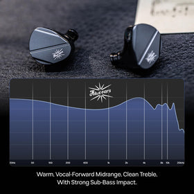 Linsoul Canta driver ports detail showing hybrid driver layout and airflow for balanced sound