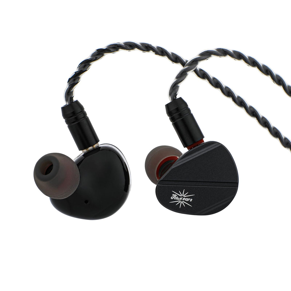 Linsoul Canta front view showing elegant resin shells and ergonomic shape benefit comfortable fit