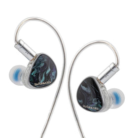 Linsoul DAWN Ms transparent resin shell revealing internal components for visual craftsmanship benefit