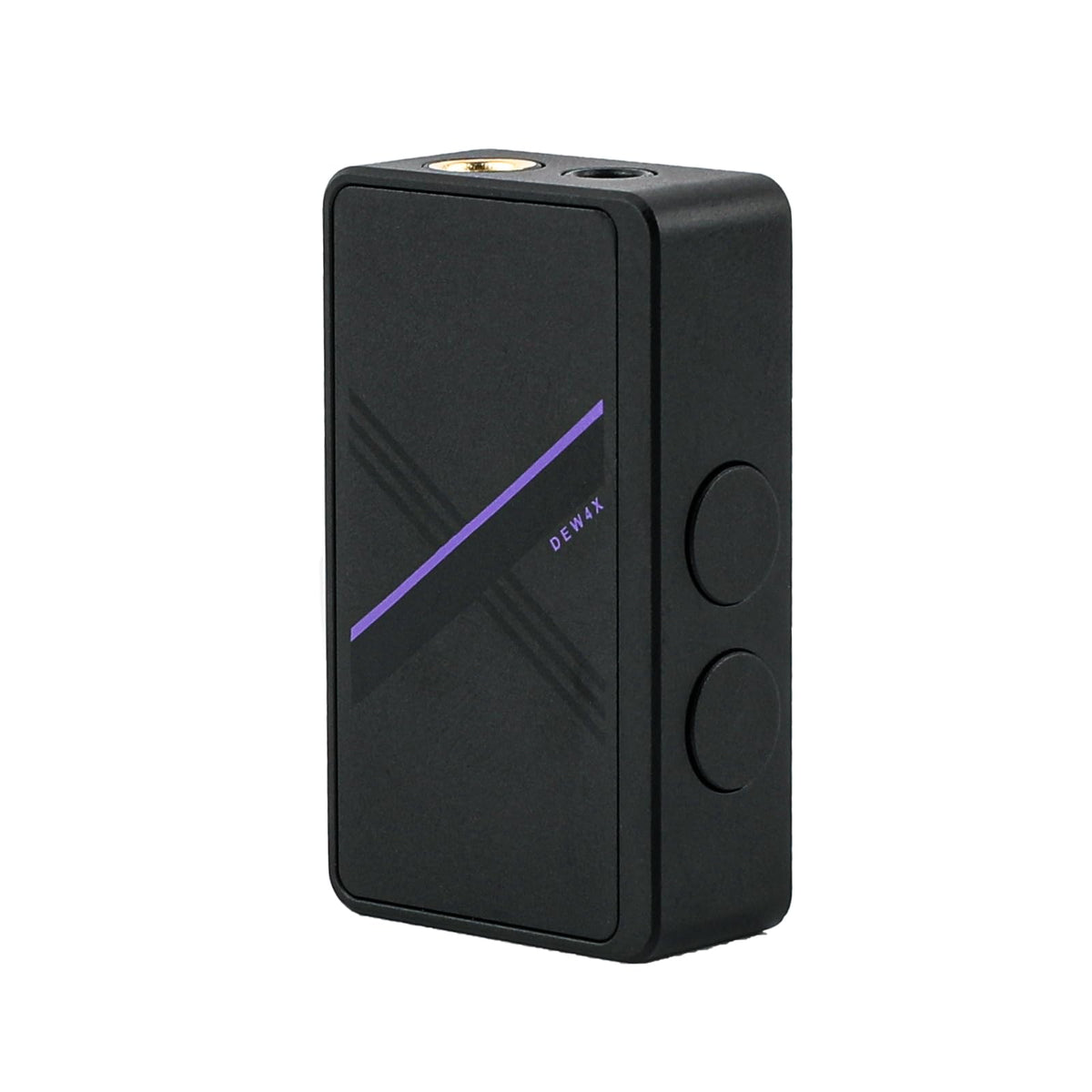 Linsoul DEW4X front view highlighting compact portable design for on-the-go listening.