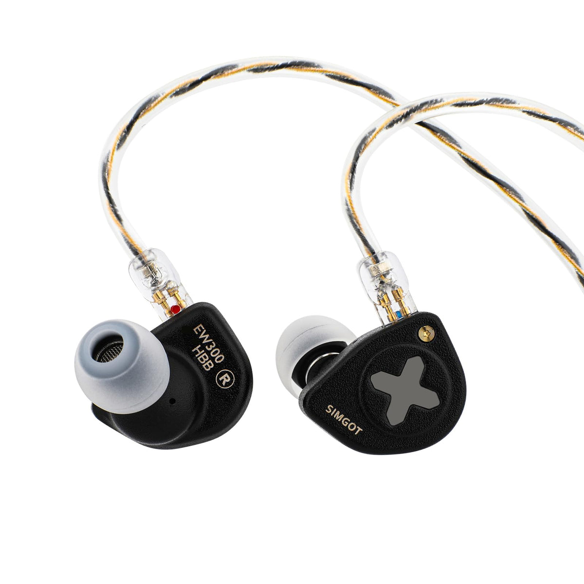 Linsoul EW300 matte-shell exterior for a premium, comfortable fit.