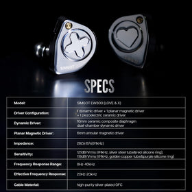 Linsoul EW300 tri-driver layout delivers balanced, detailed soundscape.