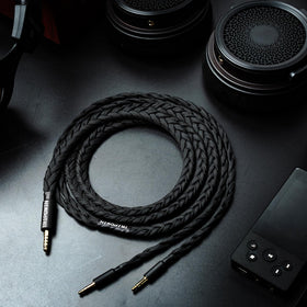 GranVia black sleeved handmade cable, stylish and durable for daily use.