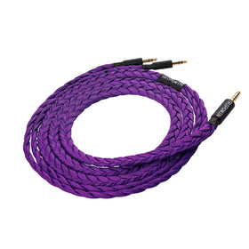Linsoul GranVia connected to headphones on a desk, showing improved cable management and use