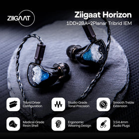 Linsoul Horizon 10mm biodynamic driver delivering tight bass and smooth mids.