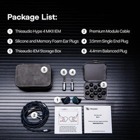 Linsoul HYPE 4 MKII in-ear monitor showcasing detailed tuning and build quality.
