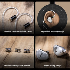 Linsoul Kefine Klean alloy housing for durable, stable listening.