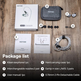 Detachable 2-pin connector expands compatibility with aftermarket cables