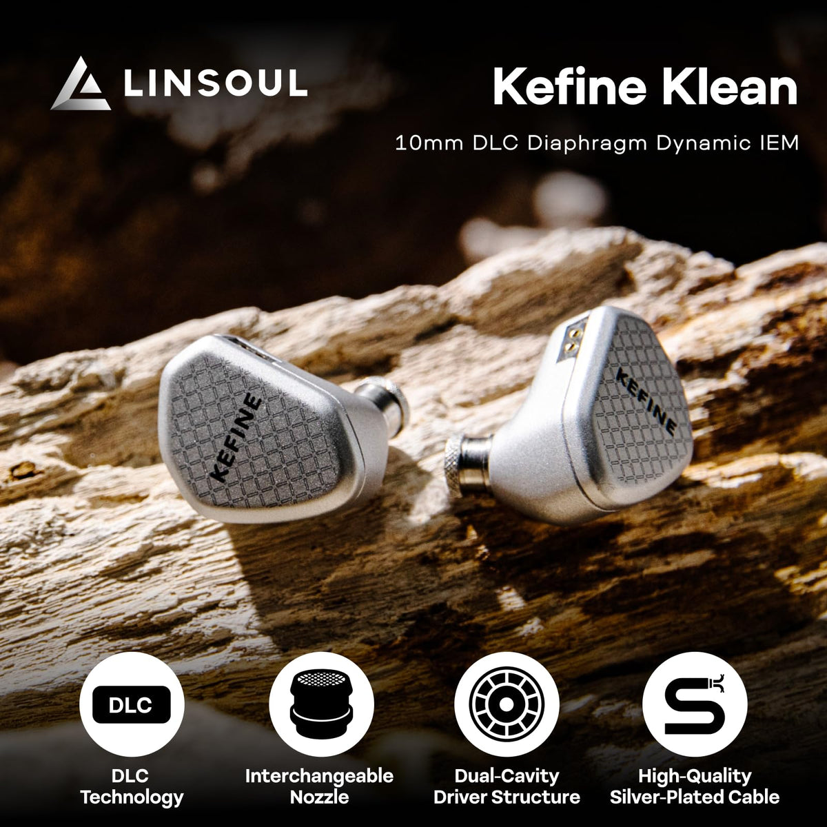 Kefine Klean silver nozzle showing warm, smooth tuning for relaxed listening