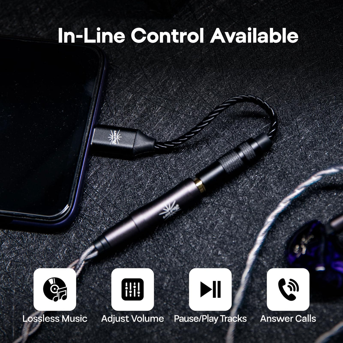 Kiwi Ears AD1 metal-coated connectors promise stable lossless audio transmission