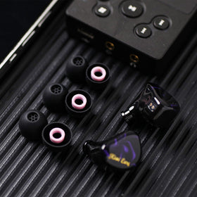 Linsoul Kiwi Ears internal bass chamber cutaway, enhances low-frequency response