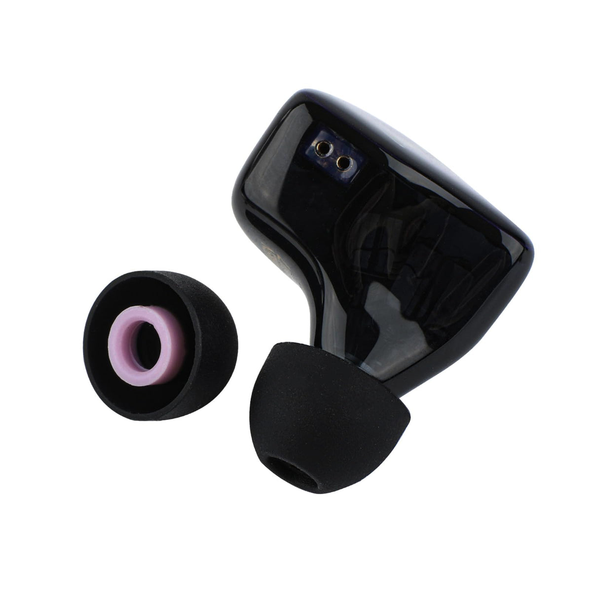 Linsoul Kiwi Ears close-up of silicone texture, comfortable and durable material