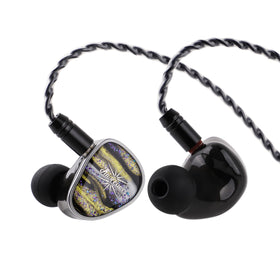 Linsoul Kiwi Ears Étude front view in-ear monitor for immersive sound