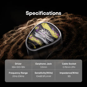 Linsoul Kiwi Ears Étude KVT transducer close-up emphasizing tactile bass delivery