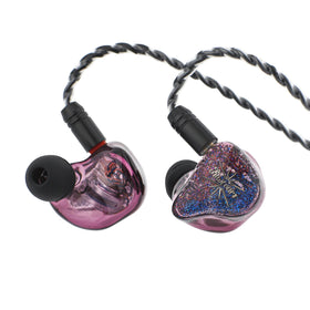 Linsoul Kiwi Ears Forteza front view highlights compact in-ear design for comfortable all-day listening.