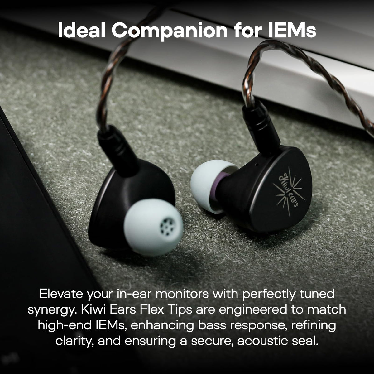 Linsoul Kiwi Ears worn in ear during commute, shows isolation and comfort benefit