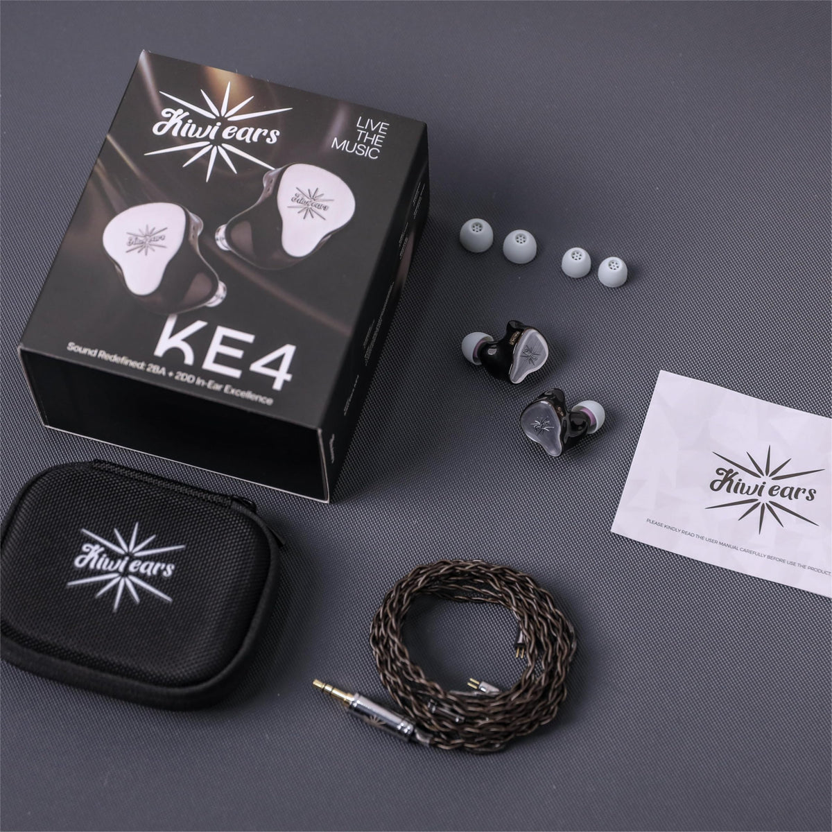 KE4 packaging designed to protect gear during transport