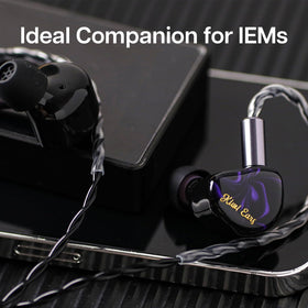 Linsoul Kiwi Ears in a commuter setting, reduces outside noise for focused listening