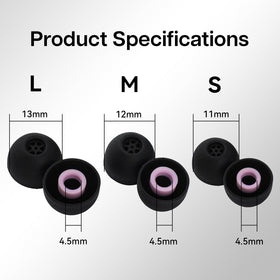 Linsoul Kiwi Ears stretched on nozzle, medical-grade silicone for hypoallergenic comfort